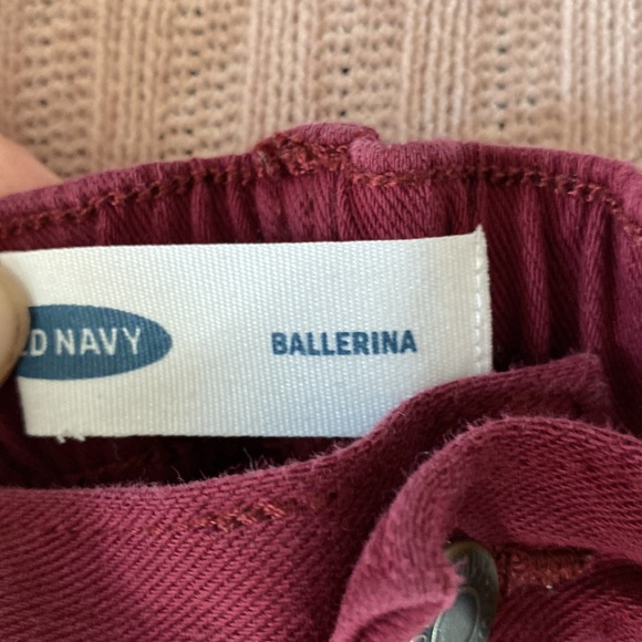 Burgundy “Ballerina” jeggings - Picture 4 of 4
